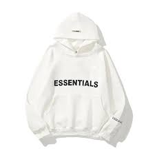 Essentials Fear of God White Hoodie